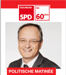 ABGESAGT: Politische Matinée: 150 Jahre SPD Esslingen